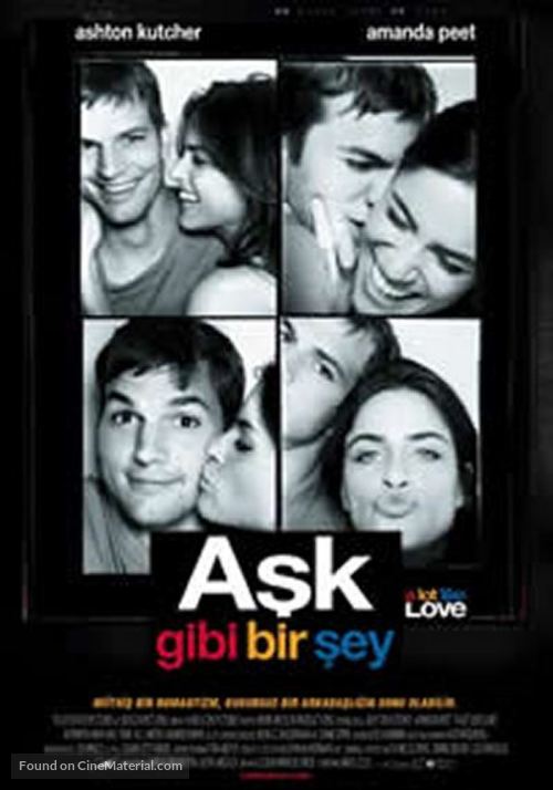 A Lot Like Love - Turkish Movie Poster