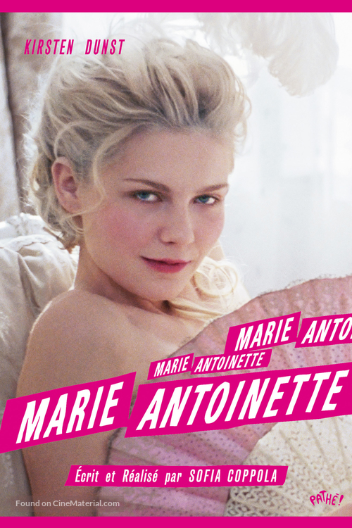 Marie Antoinette - French DVD movie cover