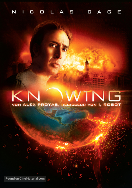 Knowing - German Movie Cover