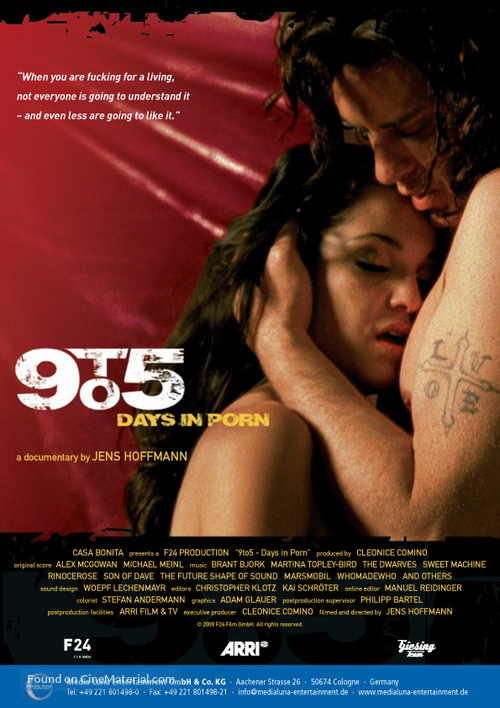 9 to 5: Days in Porn - German Movie Poster