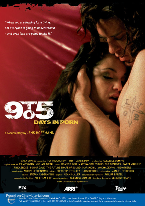 9 to 5: Days in Porn - German Movie Poster
