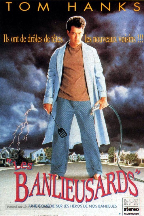 The &#039;Burbs - French VHS movie cover