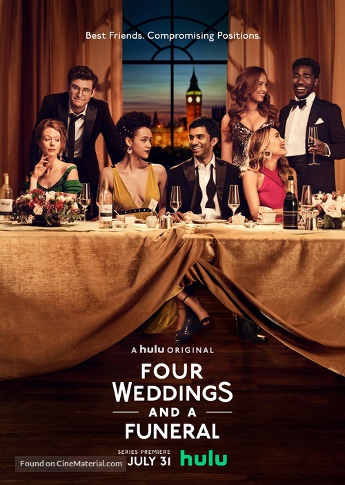 &quot;Four Weddings and a Funeral&quot; - Movie Poster