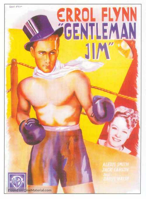 Gentleman Jim - Swedish Movie Poster