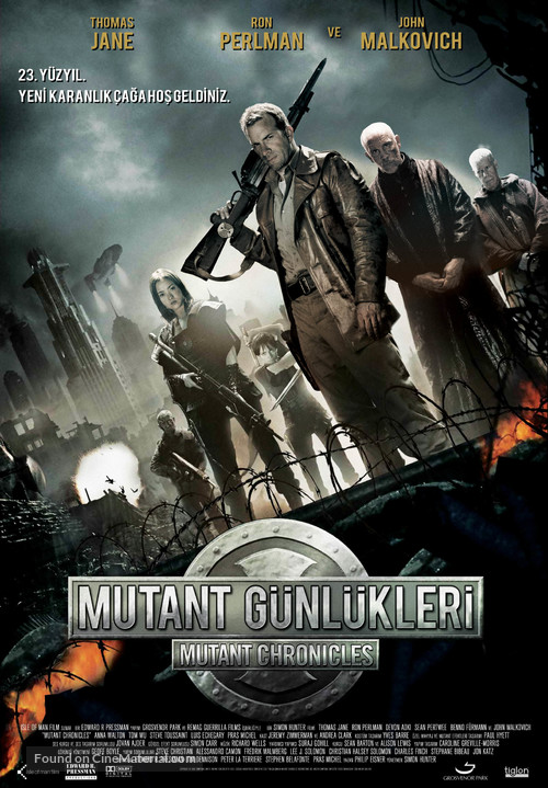 Mutant Chronicles - Turkish Movie Poster