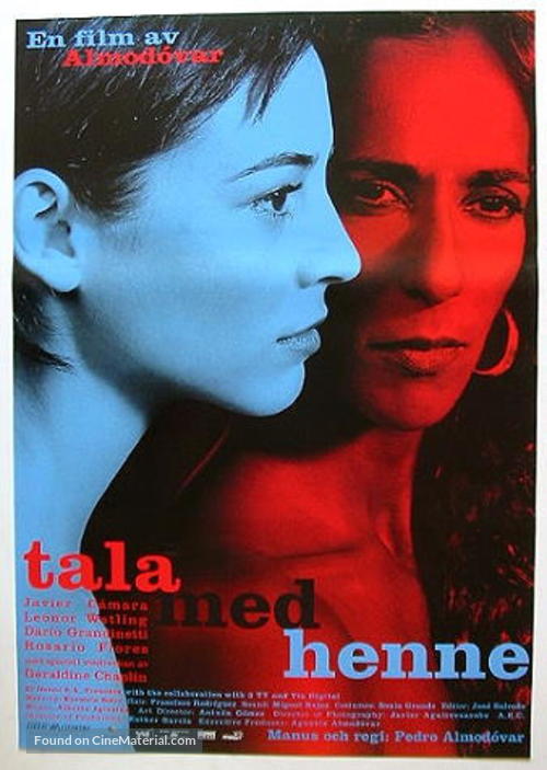 Hable con ella - Swedish Movie Poster