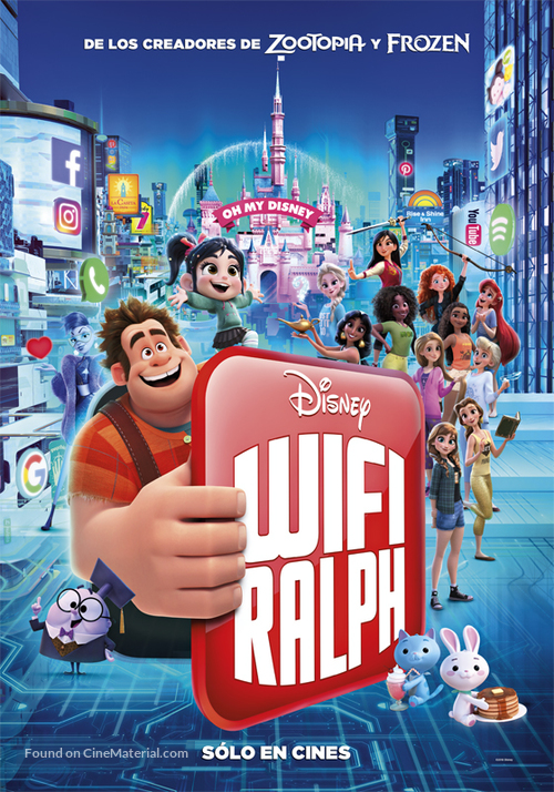 Ralph Breaks the Internet - Argentinian Movie Poster