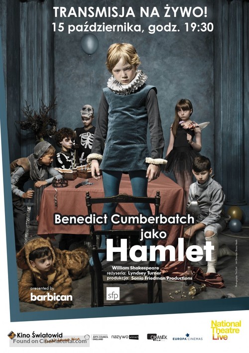 National Theatre Live: Hamlet - Polish Movie Poster