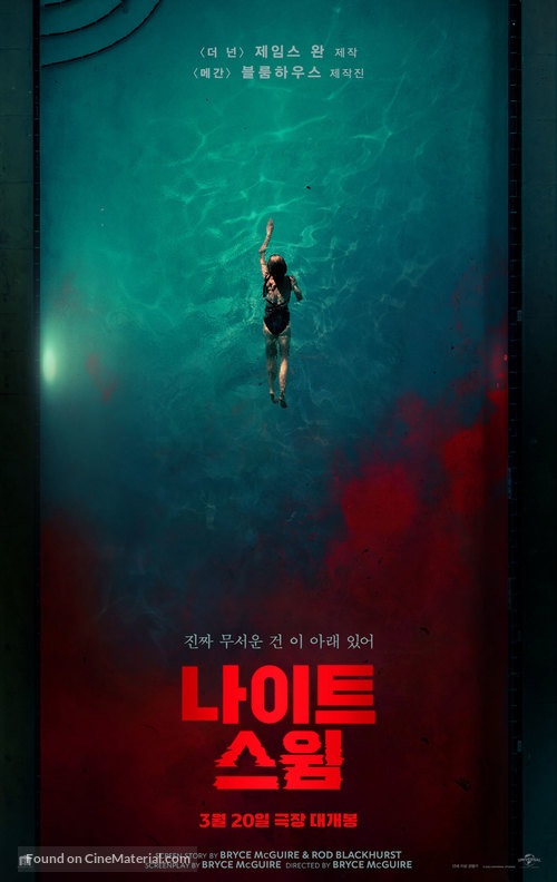 Night Swim - South Korean Movie Poster