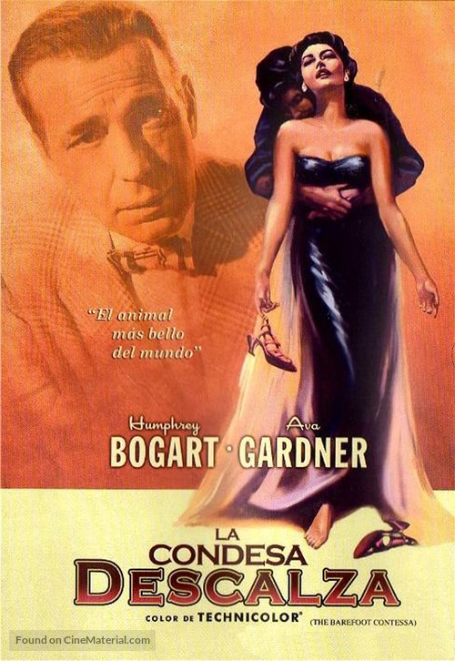 The Barefoot Contessa - Spanish Movie Poster