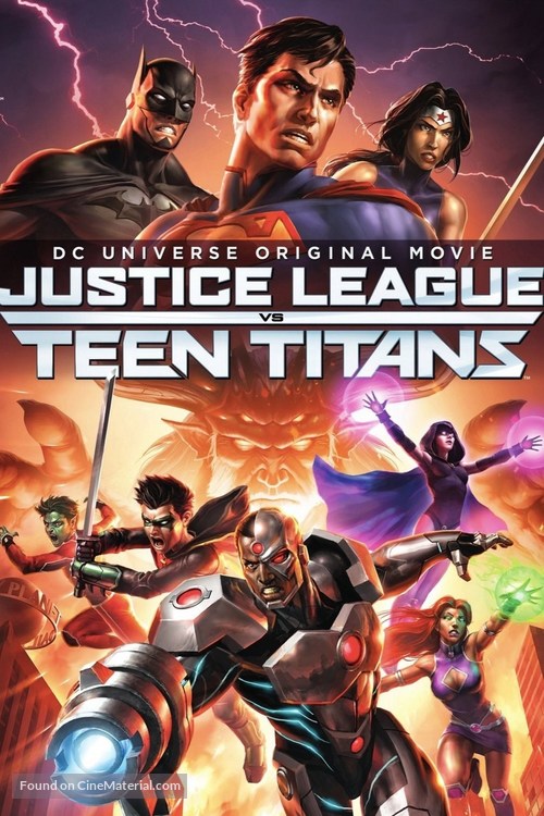 Justice League vs. Teen Titans - Movie Cover