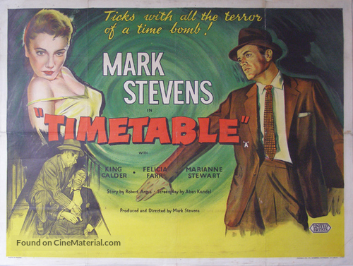 Time Table - British Movie Poster