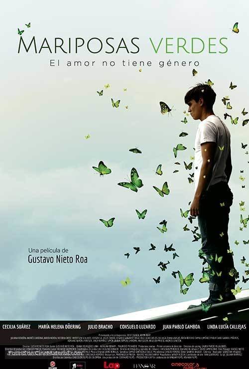 Mariposas Verdes - Colombian Movie Poster