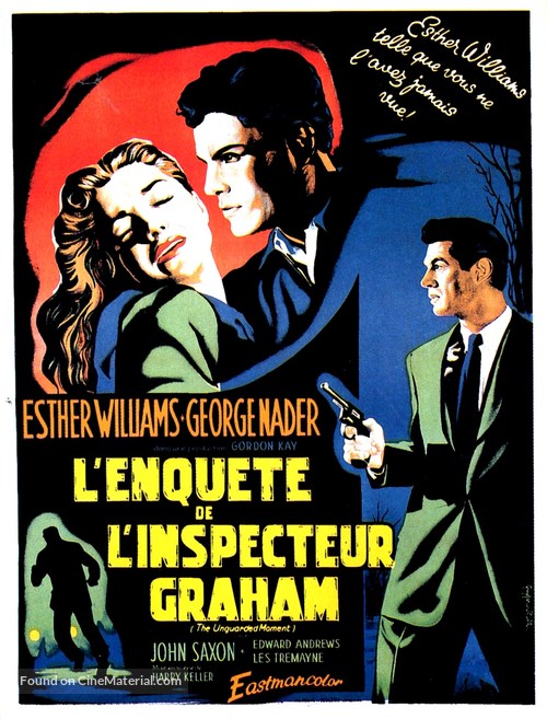 The Unguarded Moment - French Movie Poster