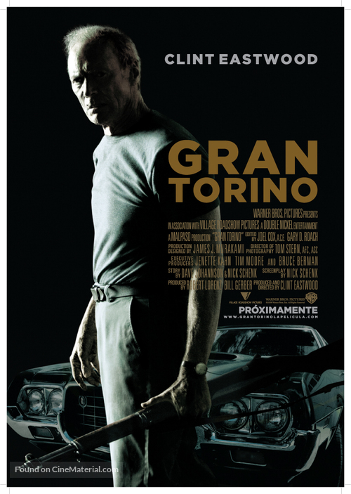 Gran Torino - Mexican Movie Poster
