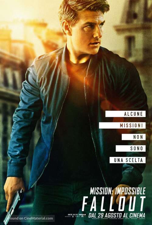 Mission: Impossible - Fallout - Italian Movie Poster