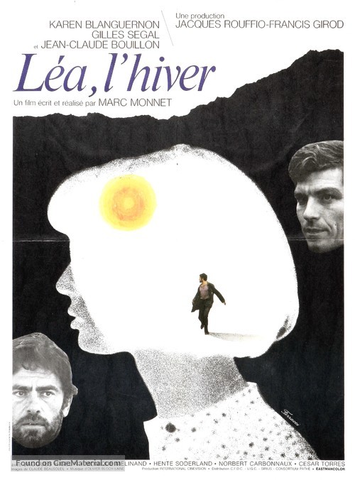 L&eacute;a l&#039;hiver - French Movie Poster