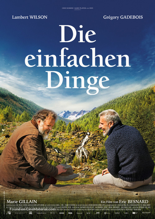 Les Choses Simples - German Movie Poster