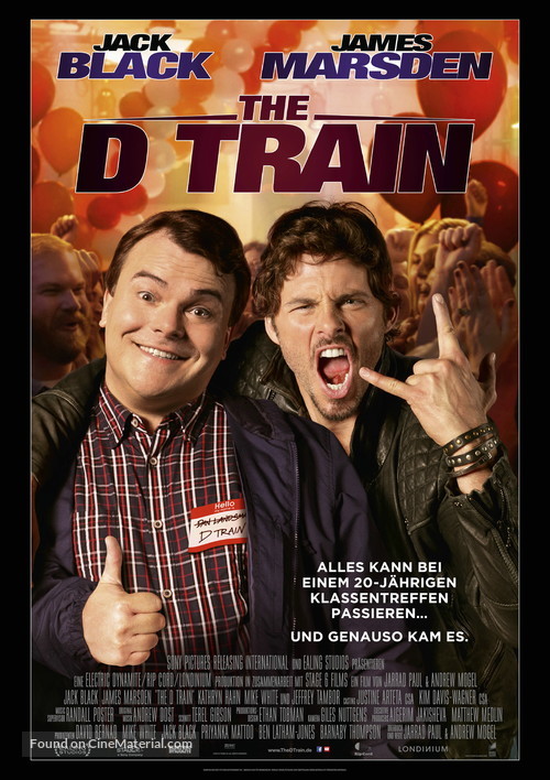 The D Train - German Movie Poster