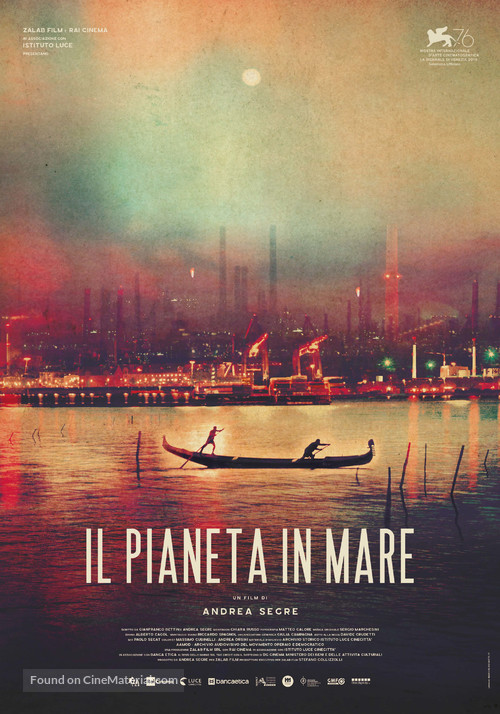 Il pianeta in mare - Italian Movie Poster