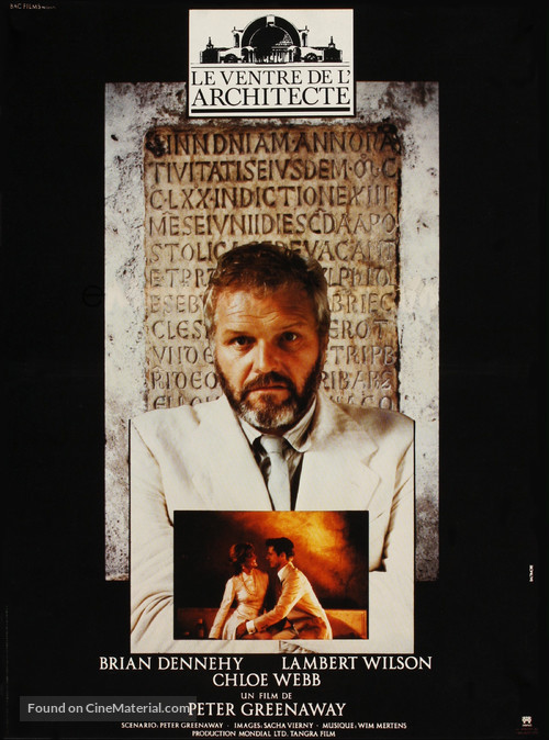 The Belly of an Architect - French Movie Poster