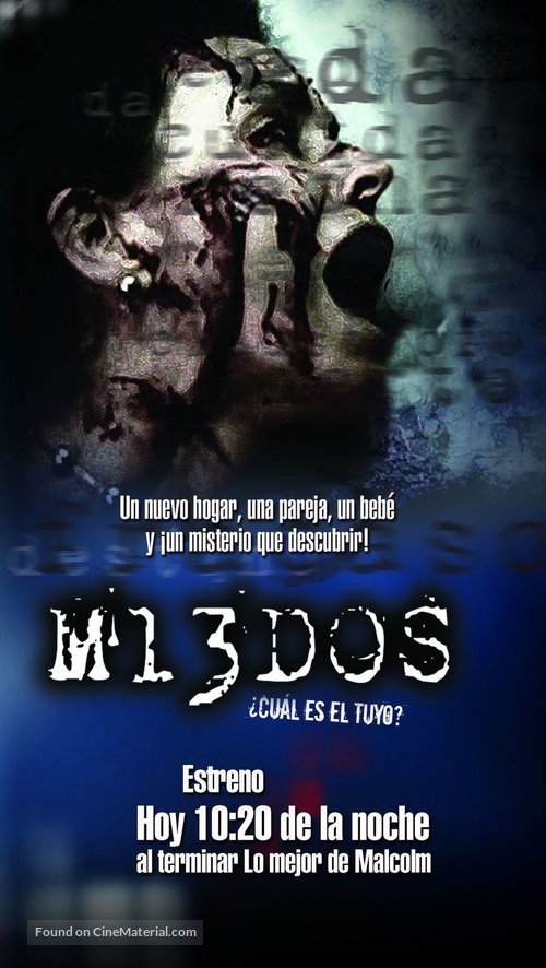 &quot;Trece miedos&quot; - Mexican Movie Poster