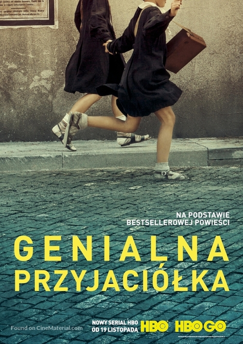 &quot;L&#039;amica geniale&quot; - Polish Movie Poster