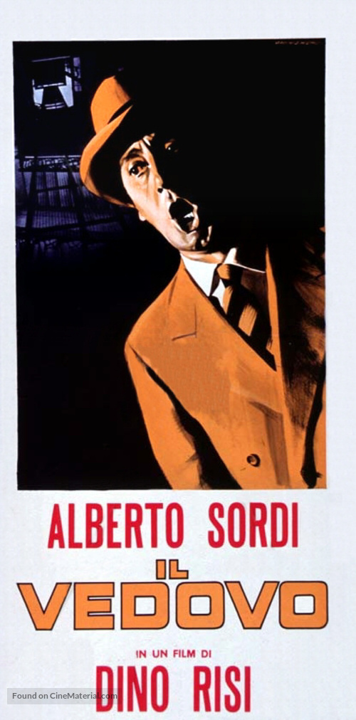 Il vedovo - Italian Theatrical movie poster