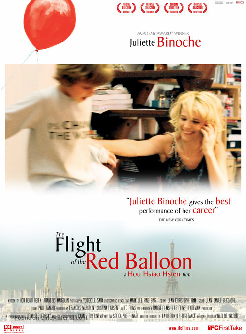 Le voyage du ballon rouge - Movie Poster