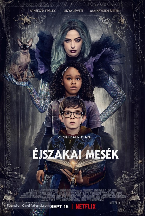 Nightbooks - Hungarian Movie Poster