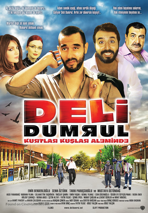 Deli dumrul kurtlar kuslar aleminde - Turkish Movie Poster