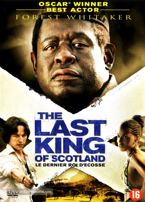 The Last King of Scotland - Dutch DVD movie cover