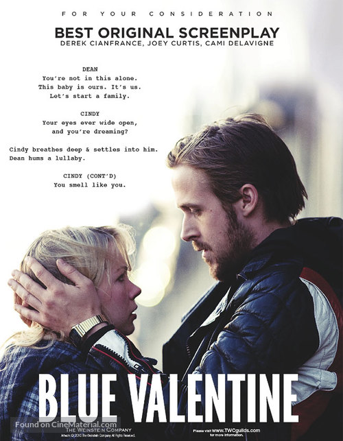 Blue Valentine - For your consideration movie poster