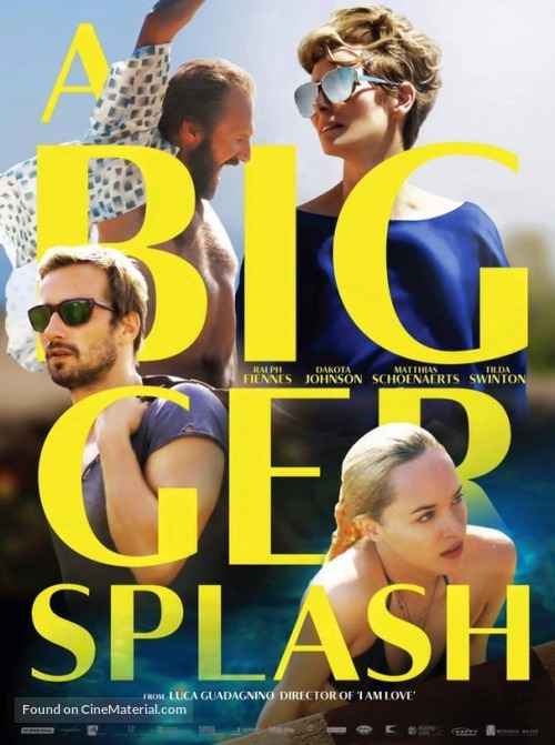 A Bigger Splash - Thai Movie Poster