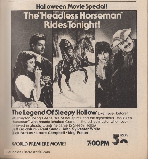 The Legend of Sleepy Hollow - poster