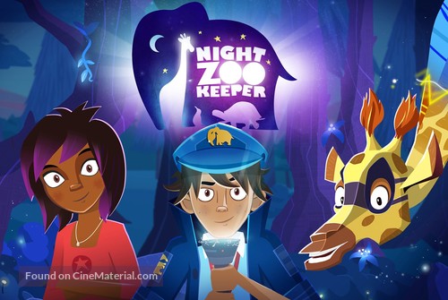 &quot;Night Zookeeper&quot; - British Video on demand movie cover