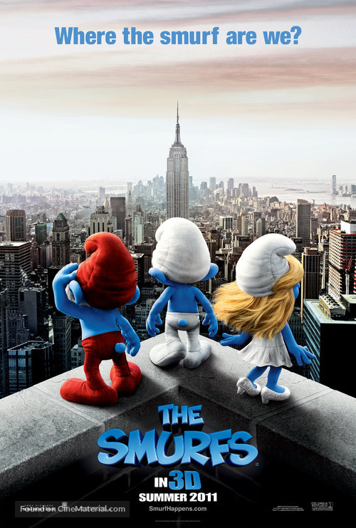 The Smurfs - Movie Poster
