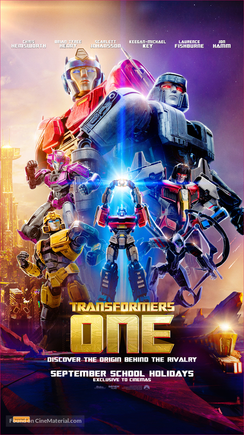 Transformers One - Australian Movie Poster