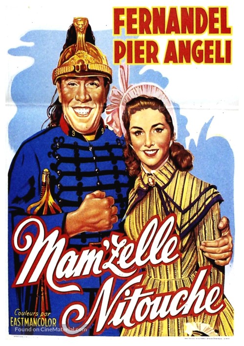 Mam&#039;zelle Nitouche - Belgian Movie Poster