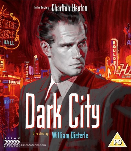 Dark City - British Blu-Ray movie cover