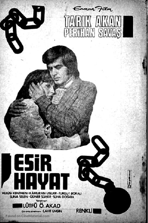 Esir hayat - Turkish Movie Poster