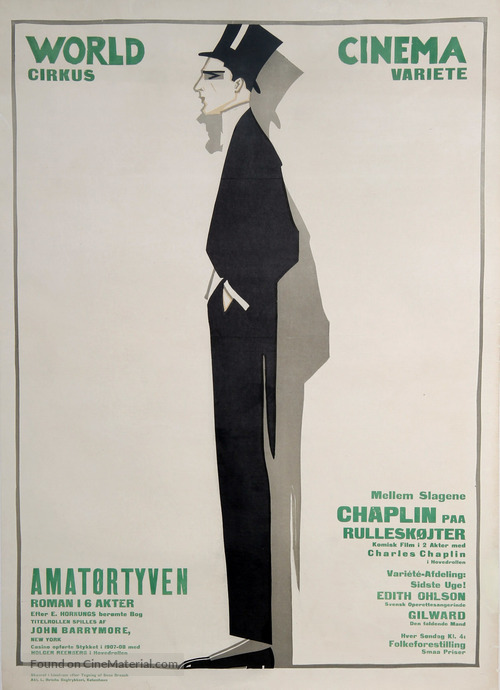 Raffles - Danish Movie Poster