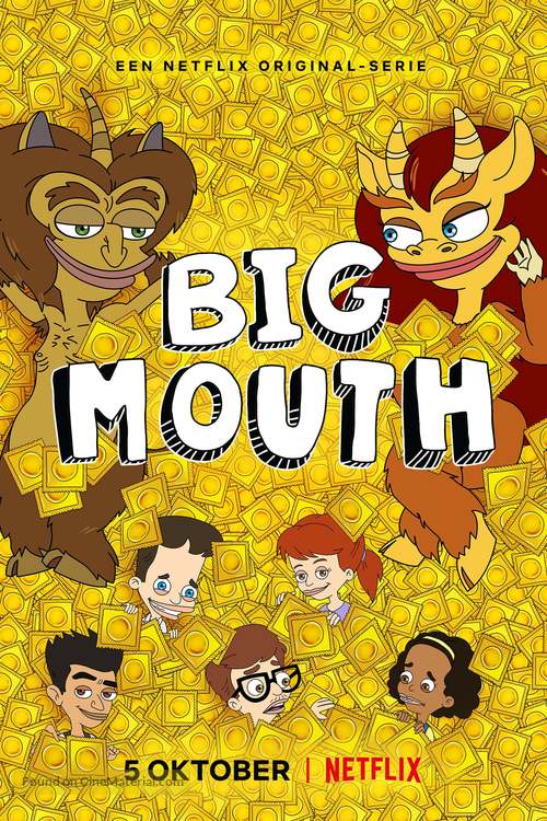 &quot;Big Mouth&quot; - Dutch Movie Poster