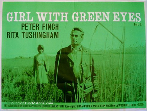 Girl with Green Eyes - British Movie Poster