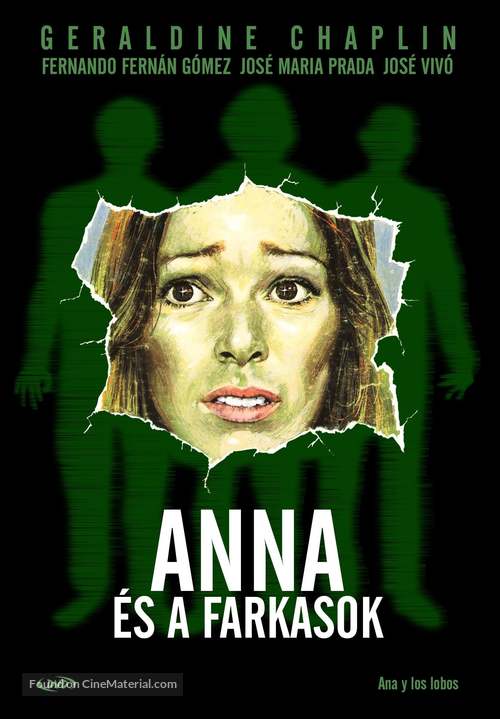 Ana y los lobos - Hungarian Movie Cover