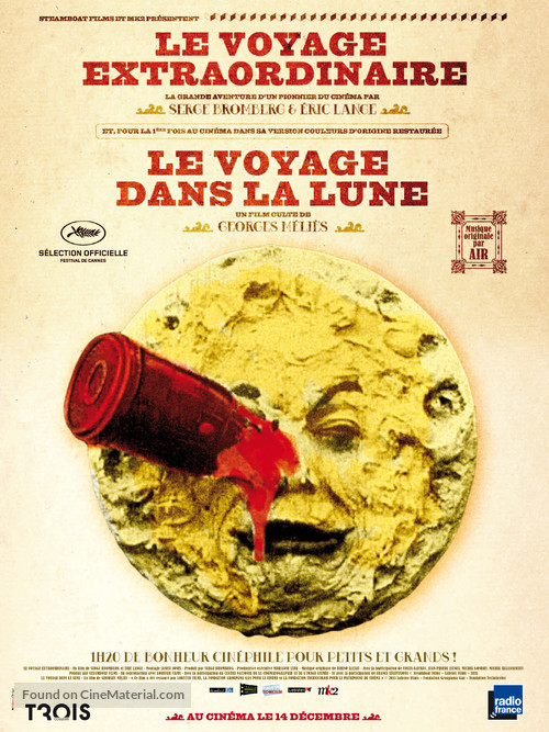 Le voyage dans la lune - French Re-release movie poster