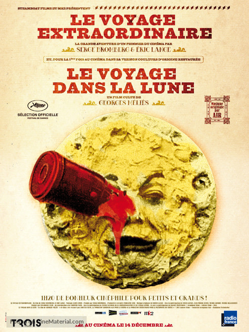 Le voyage dans la lune - French Re-release movie poster