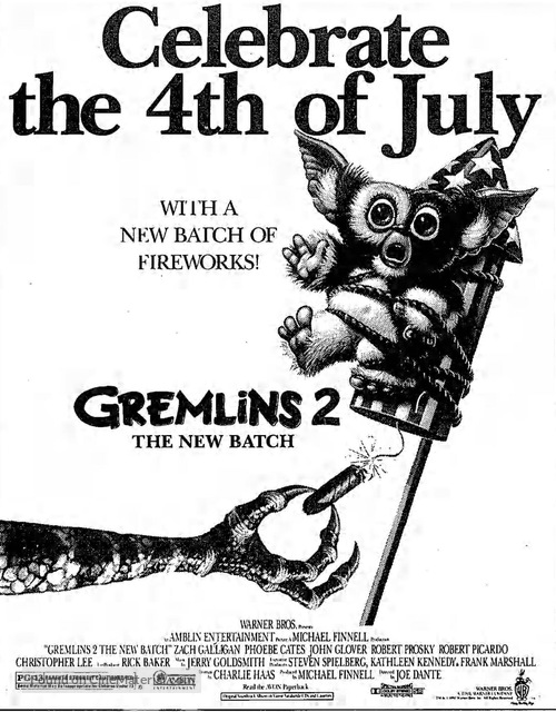 Gremlins 2: The New Batch - poster