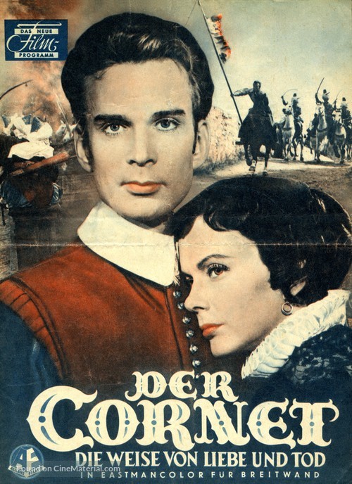 Cornet - Die Weise von Liebe und Tod, Der - German Movie Poster