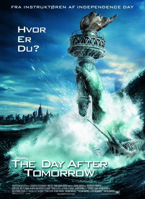 The Day After Tomorrow - Danish Movie Poster